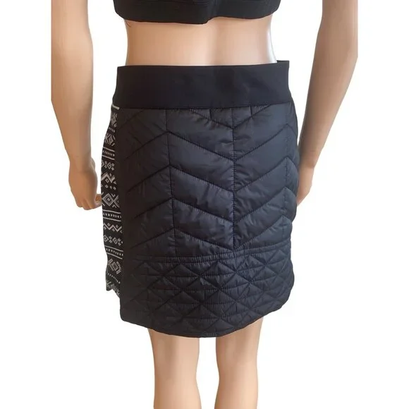 NWT Krimson Klover Carving Skirt Women's Large Black Insulated Ski Apres Nordic - Picture 7 of 16